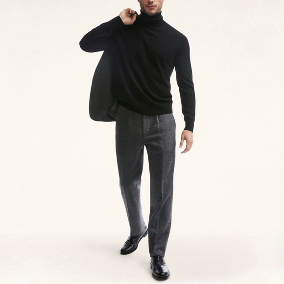 Brooks Brothers Knit Herringbone Suit Trousers (36/30) - Picture 2 of 8